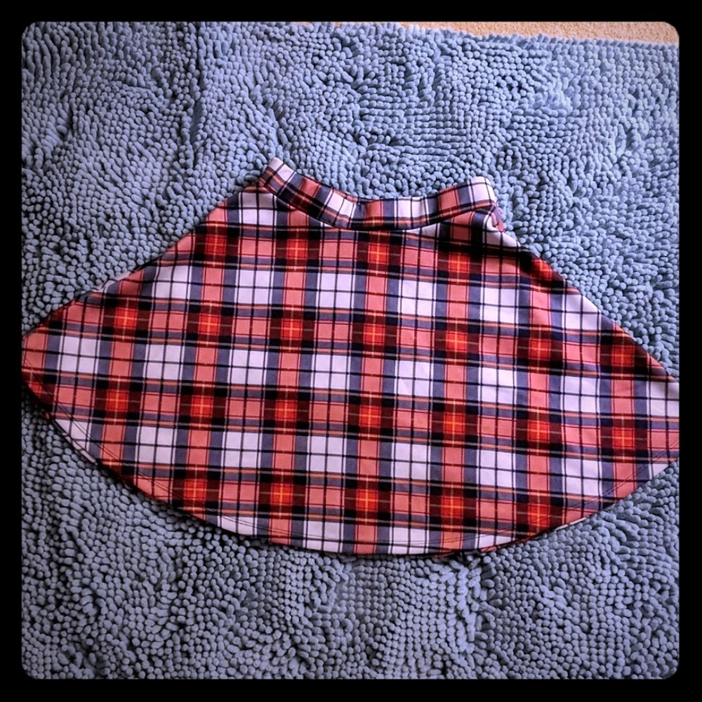 Plaid skirt